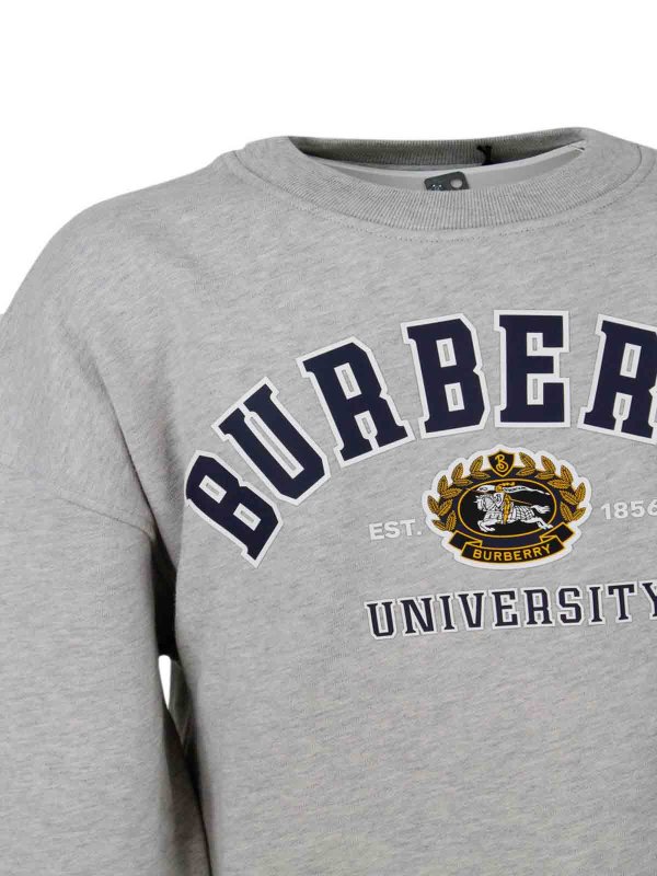 BURBERRY: Sweatshirts & Sweaters online - Burberry sweaters grey