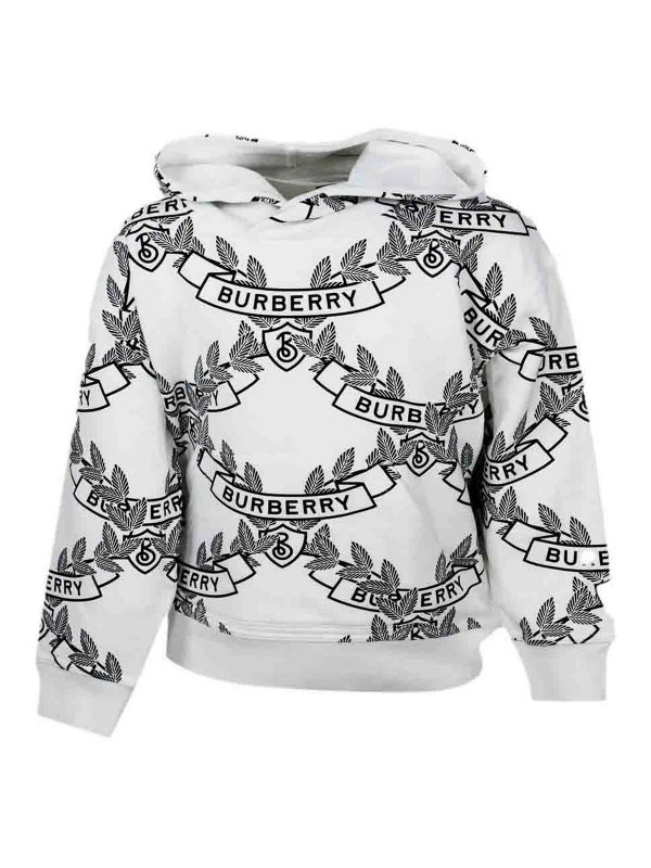 BURBERRY: Sweatshirts & Sweaters - Burberry sweaters white