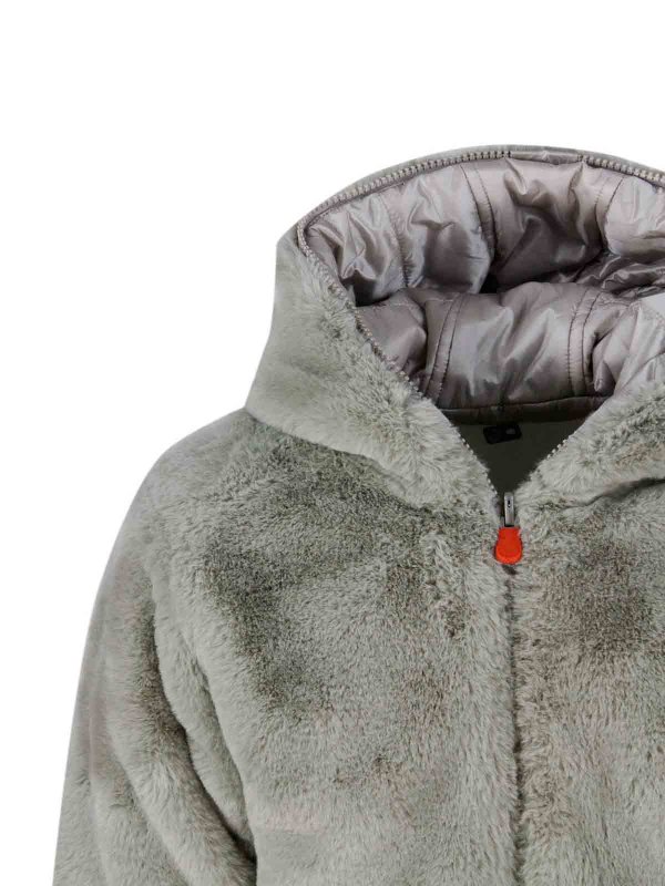 ショートコート - グレー shop online: Save The Duck