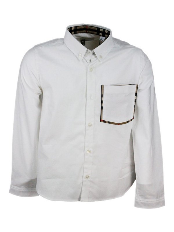 BURBERRY: シャツ - シャツ - 白