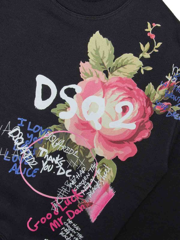 The Best Shops DSQUARED2: Sweatshirts & Sweaters - Sweatshirt