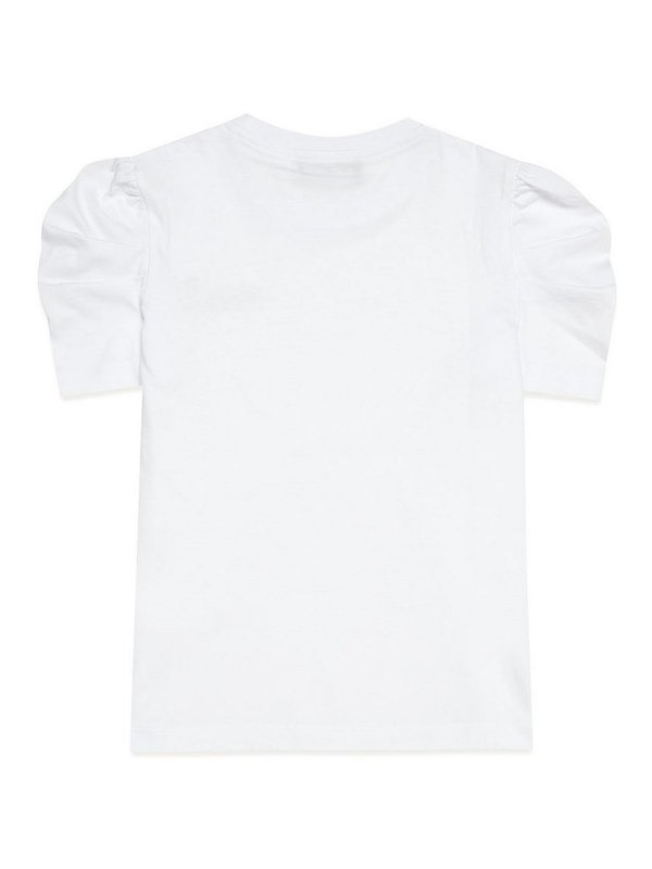 DSQUARED2: t-shirts online - White half sleeve t-shirt