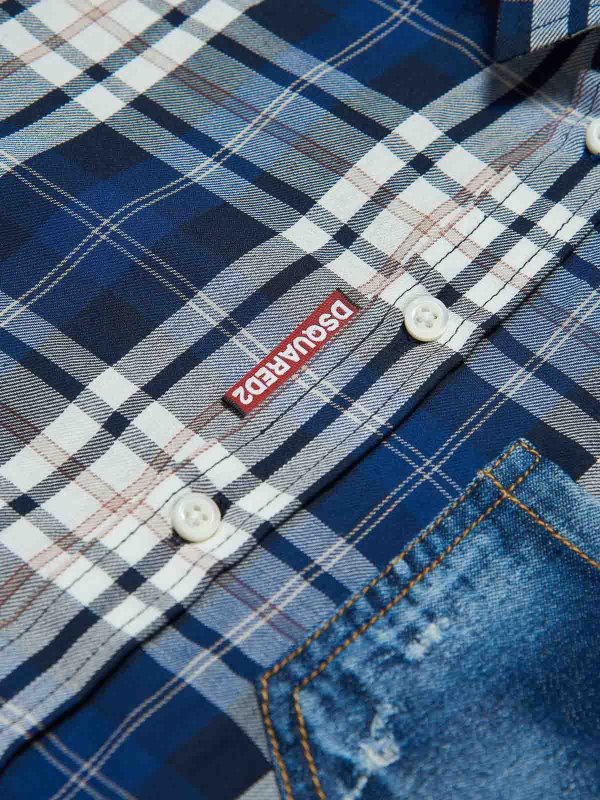 The Best Shops DSQUARED2: shirts - Cotton shirt