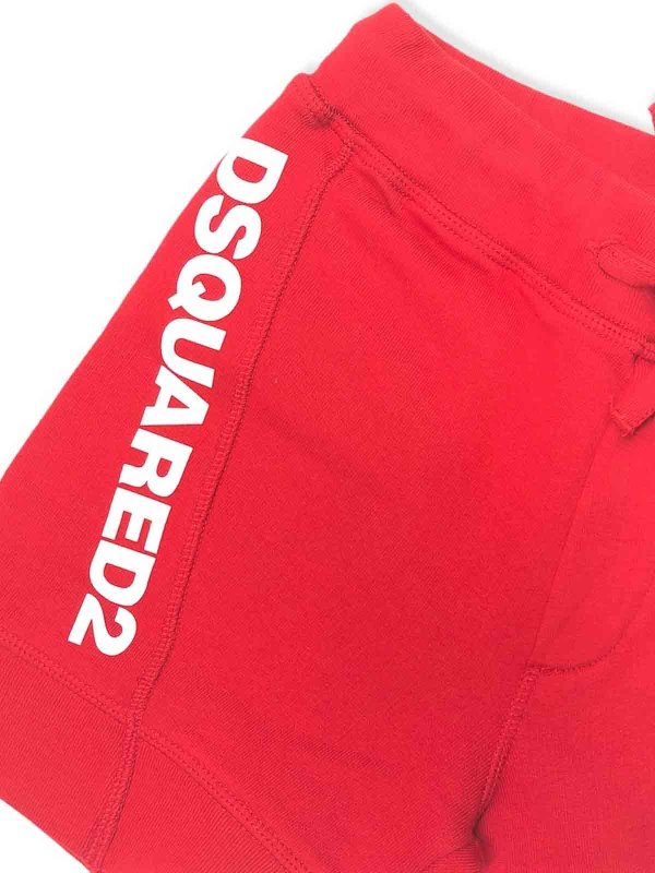 The Best Shops DSQUARED2: Trousers Shorts - Cotton shorts