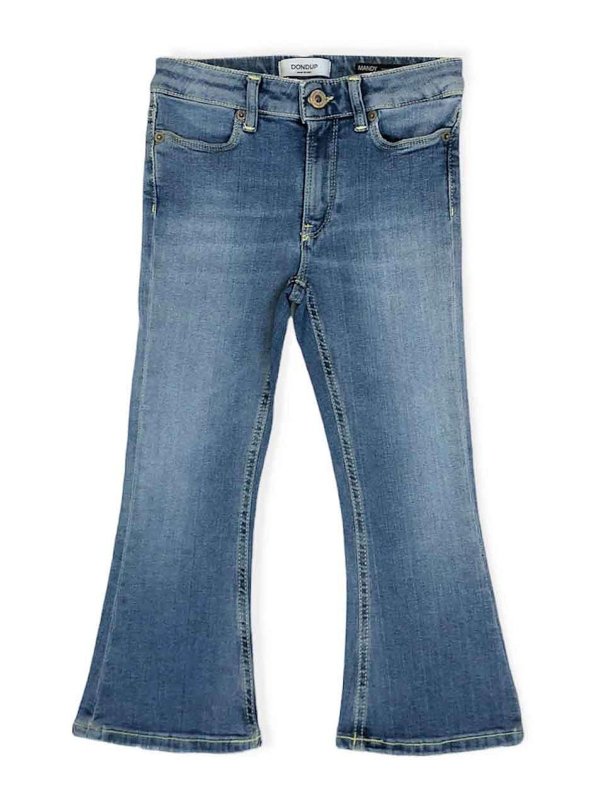 DONDUP: bootcut jeans - Mandy flared jeans in medium wash