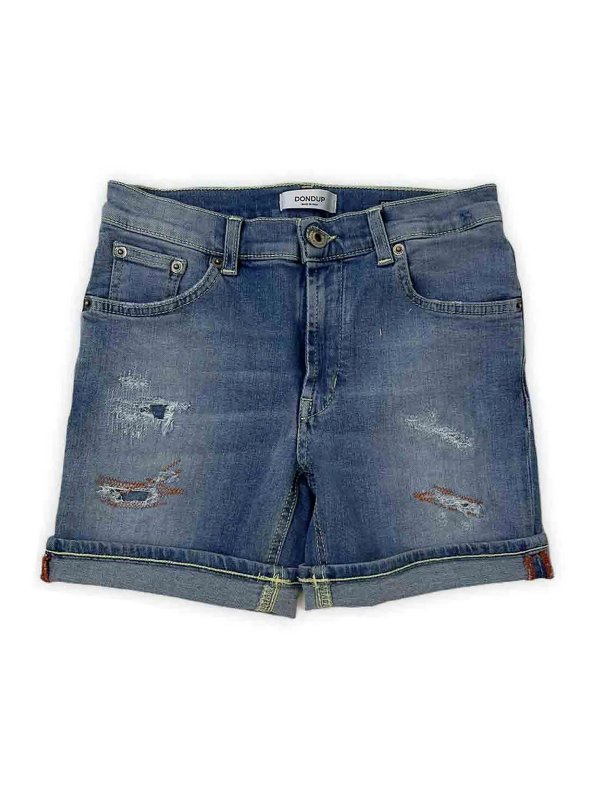DONDUP: Shorts - Short - Bleu