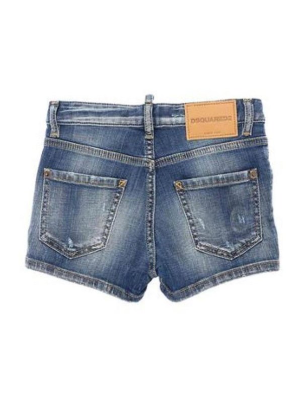 DSQUARED2: Hosen Shorts online - Shorts - Blau