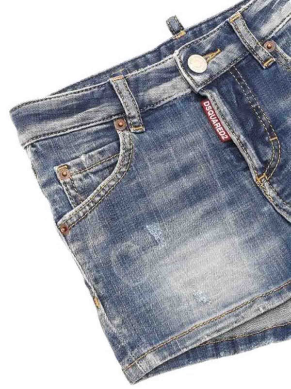 The Best Shops DSQUARED2: Hosen Shorts - Shorts - Blau