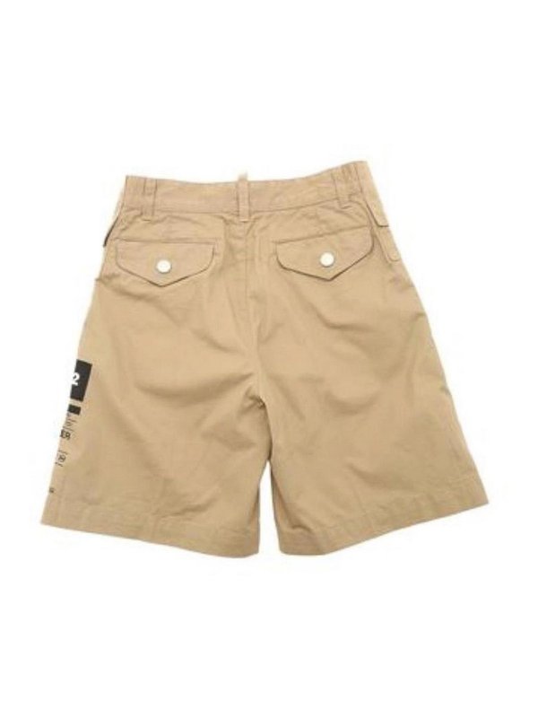 The Best Shops DSQUARED2: Shorts - Shorts - Beis
