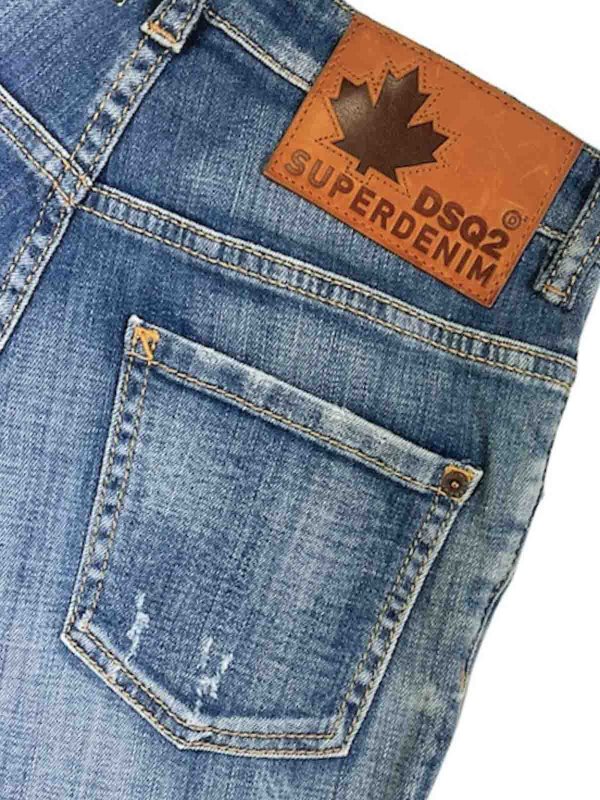 The Best Shops DSQUARED2: Jeans boot-cut - Jeans Boot-Cut - Azul