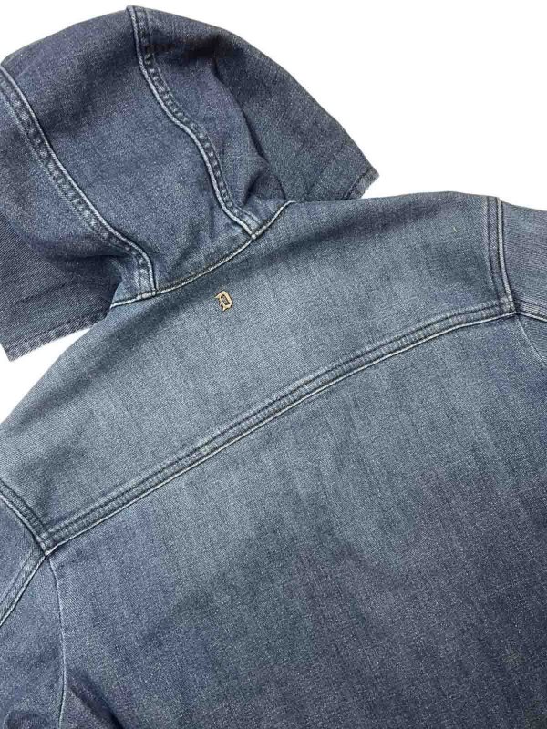 Over denim jacket shop online: DONDUP