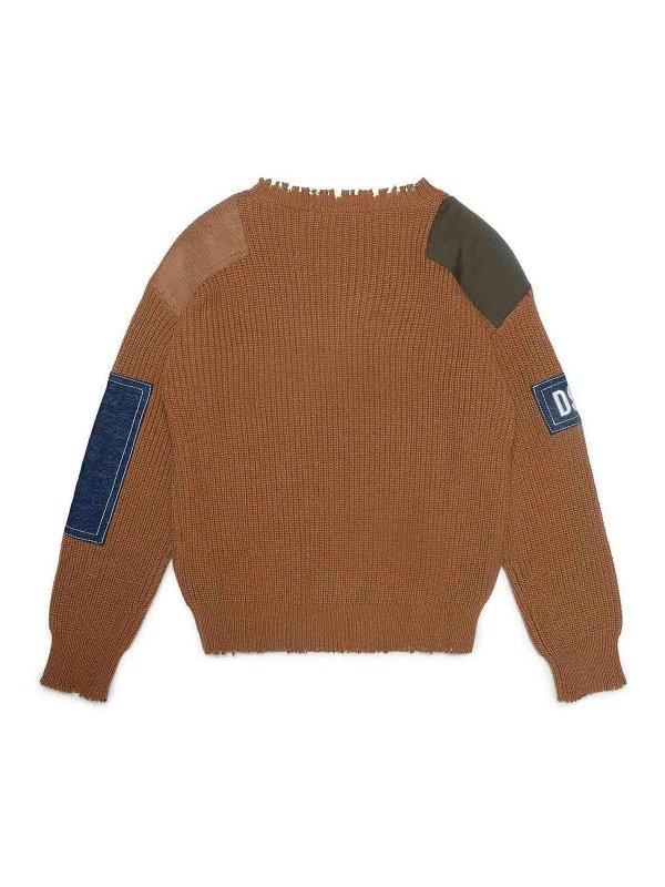 DSQUARED2: クルーネック online - クルーネック - ベージュ