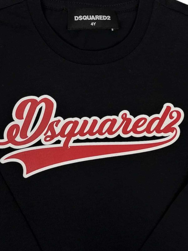 DSQUARED2: Camisetas online - Camiseta - Negro