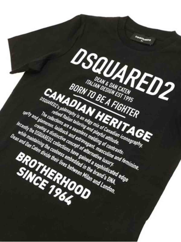 The Best Shops DSQUARED2: T-shirts - T-Shirt - Schwarz