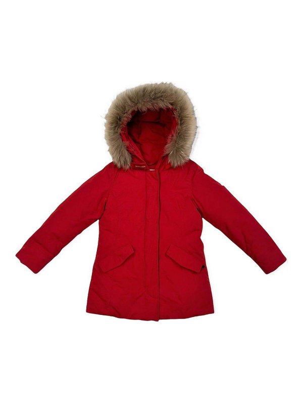 WOOLRICH: parka - Parka c/cappuccio e pelo