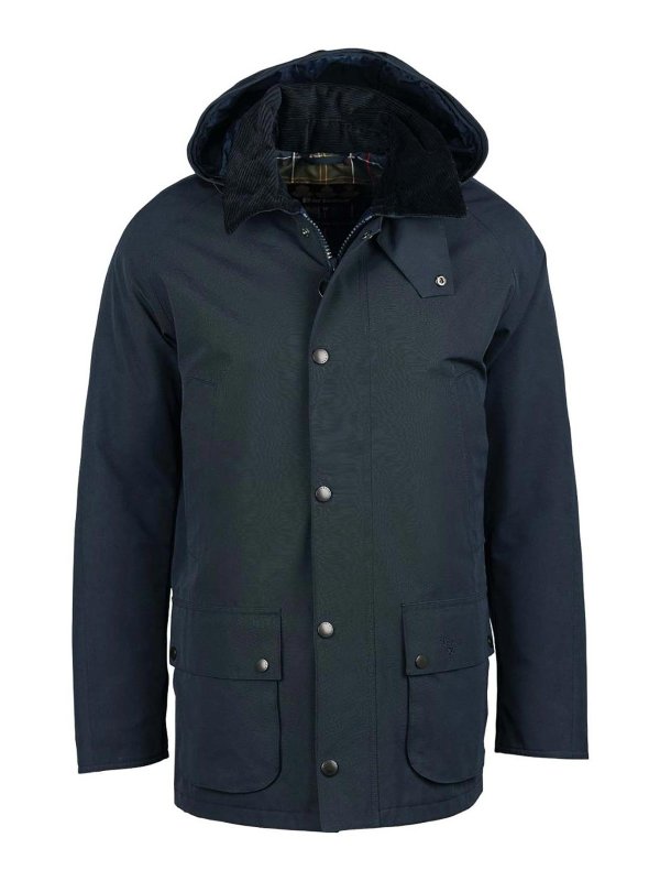 BARBOUR: casual jackets - Casual blue jacket