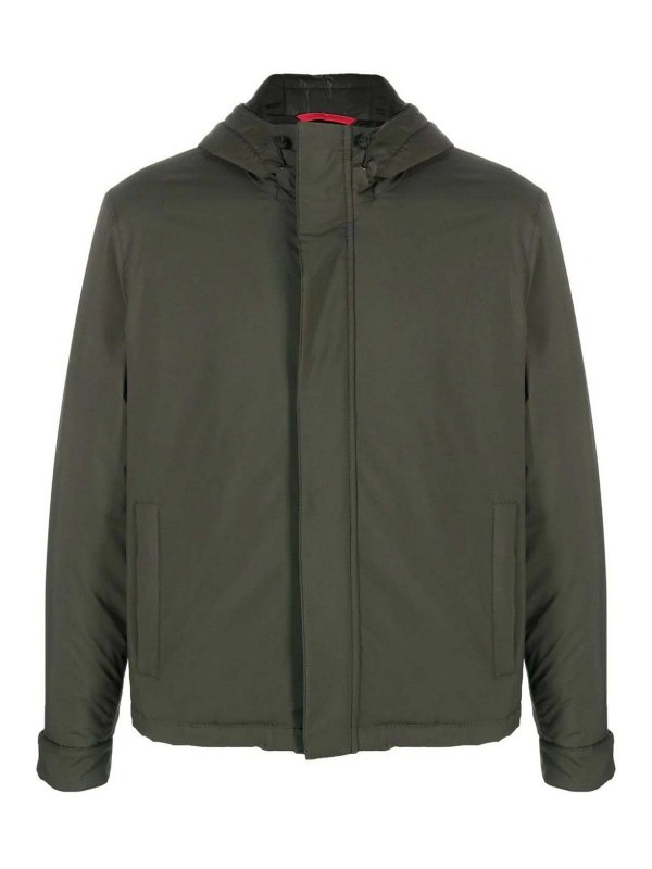 FAY: Kurze Daunenjacken - Daunenjacke - Grün