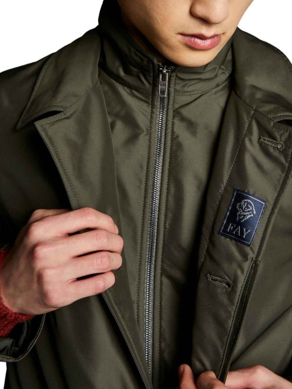 Waterproof coat shop online: FAY