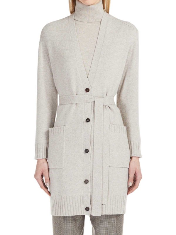 The Best Shops Max Mara: ニーレングスコート - 膝丈コート - グレー