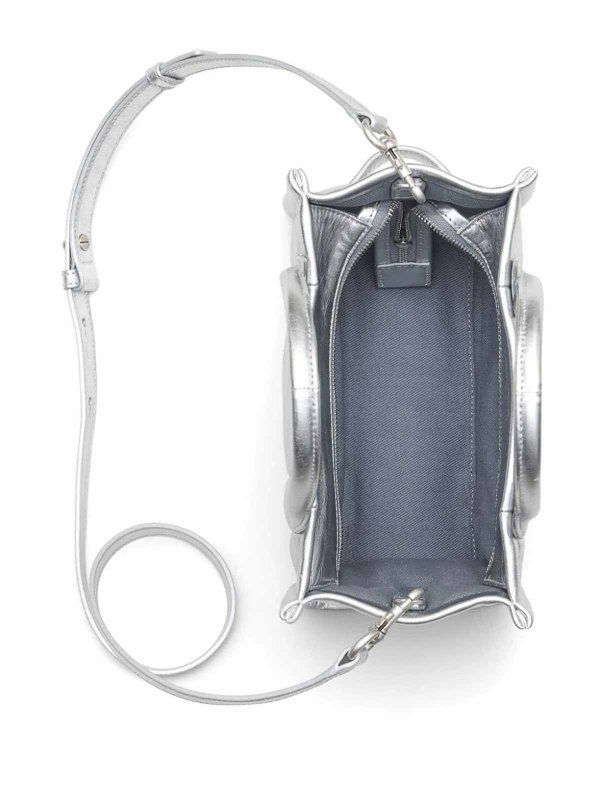 トートバッグ - 銀 shop online: MARC JACOBS