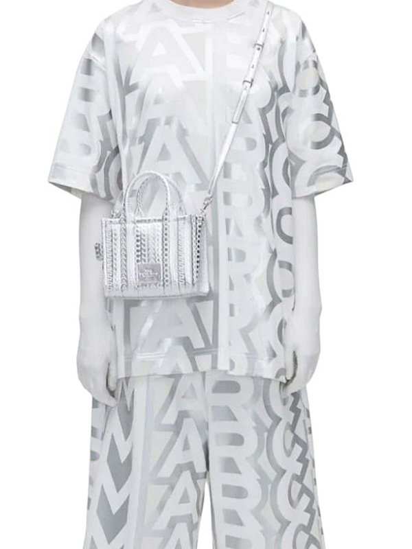 The Best Shops MARC JACOBS: The Mini Tote Monogram Metallic