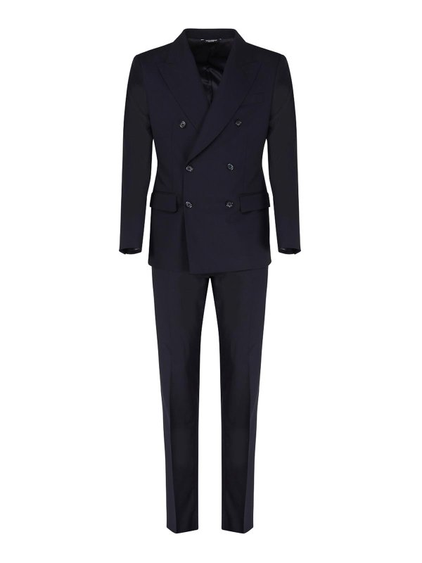 DOLCE & GABBANA: Elegante Anzüge - Eleganter Anzug - Blau