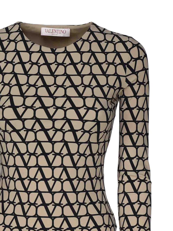 The Best Shops VALENTINO GARAVANI: トップス＆タンクトップ - トップ/タンクトップ - ベージュ