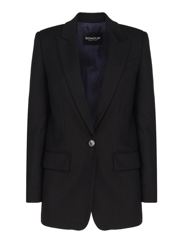 DONDUP: Blazer - Blazer - Negro
