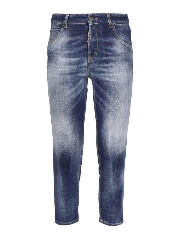DSQUARED2: bootcut jeans - Medium wash jeans