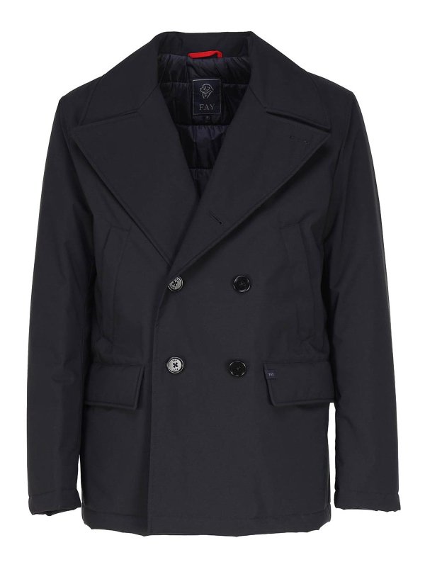 FAY: short coats - Nylon coat