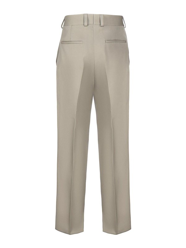 JIL SANDER: Tailored & Formal trousers online - Elegant trousers with pences