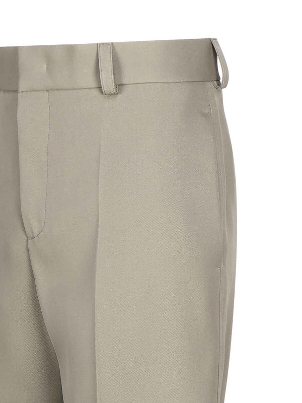 The Best Shops JIL SANDER: Tailored & Formal trousers - Elegant trousers with pences
