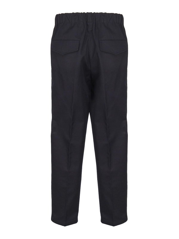 JIL SANDER: casual trousers online - Casual blue pants