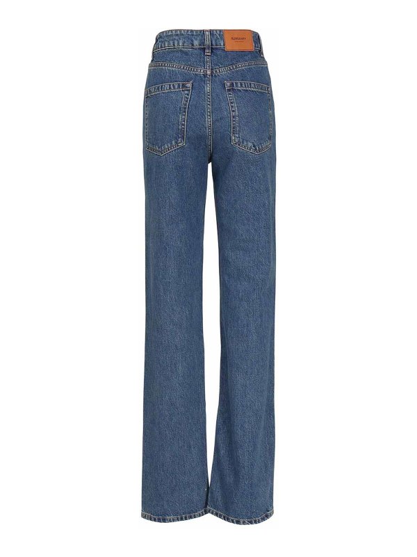 BURBERRY: ブーツカットジーンズ online - ブーツカットジーンズ - ブルー