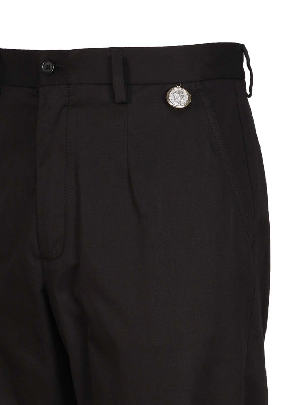 The Best Shops DOLCE & GABBANA: Pantalons élégants - Short - Noir