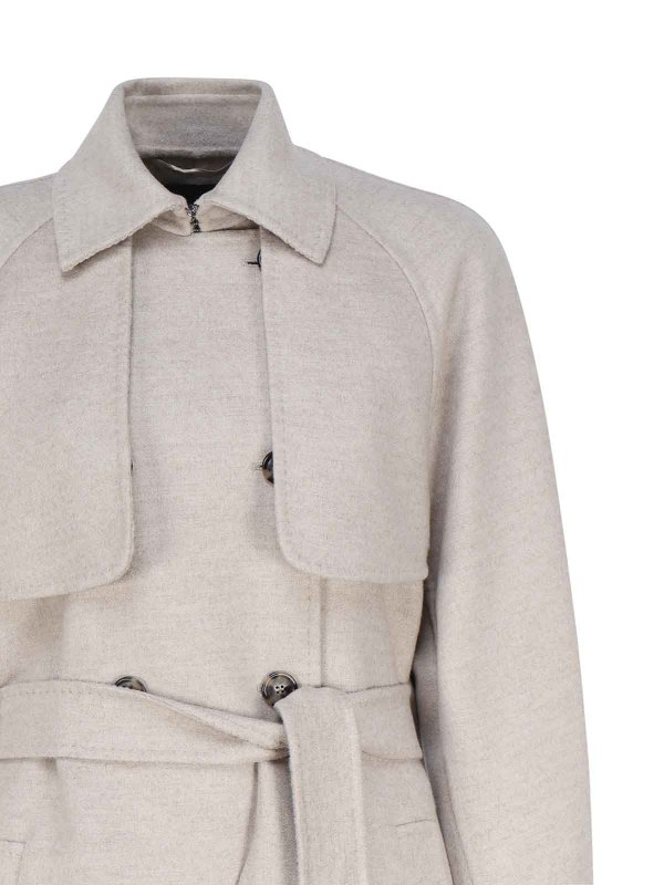 The Best Shops Max Mara: long coats - Long white coat