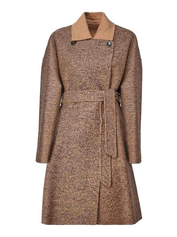 Max Mara: knee length coats - Wool coat