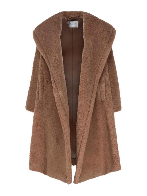 Max Mara: Fur & Shearling Coats - Long teddy coat
