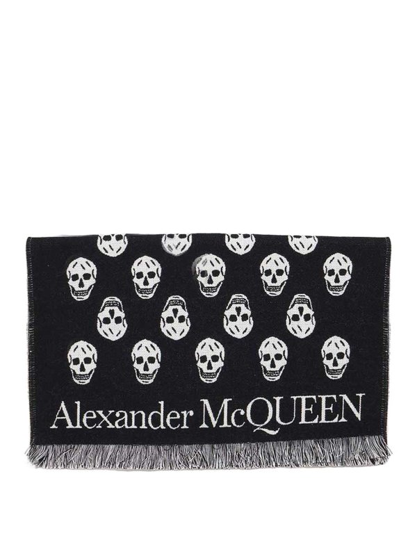 ALEXANDER MCQUEEN: Schals - Schal - Schwarz