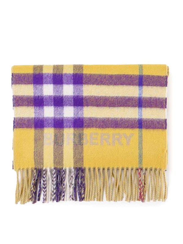 BURBERRY: Écharpes - Écharpe - Violet