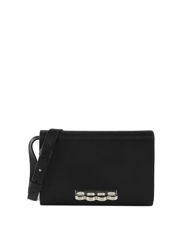ALEXANDER MCQUEEN: cross body bags - Knuckleduster pochette bag