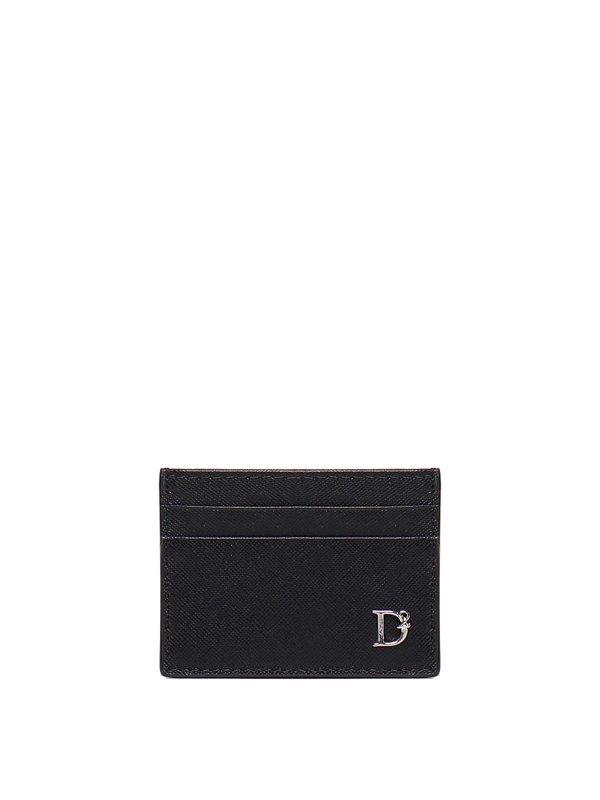 DSQUARED2: clutches - Wallet in saffiano leather