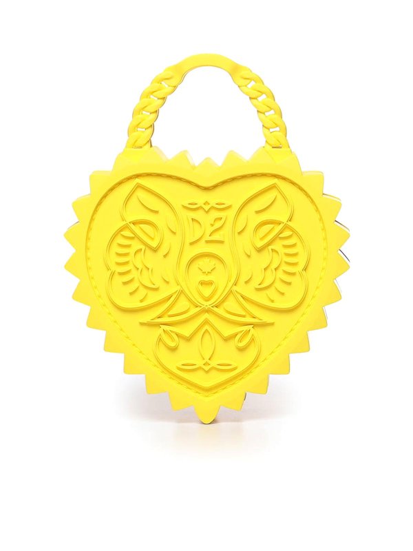 DSQUARED2: borse a tracolla - Borsa a cuore