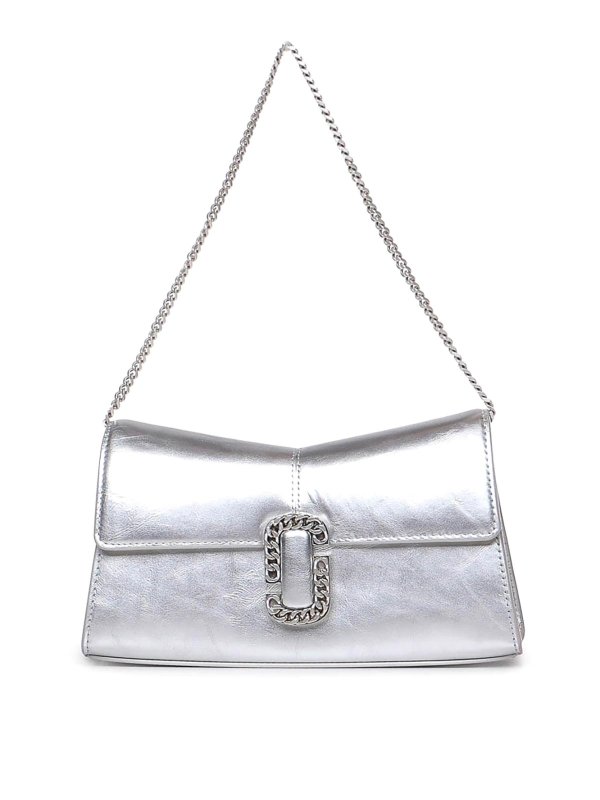 MARC JACOBS: clutches - Silver clutch