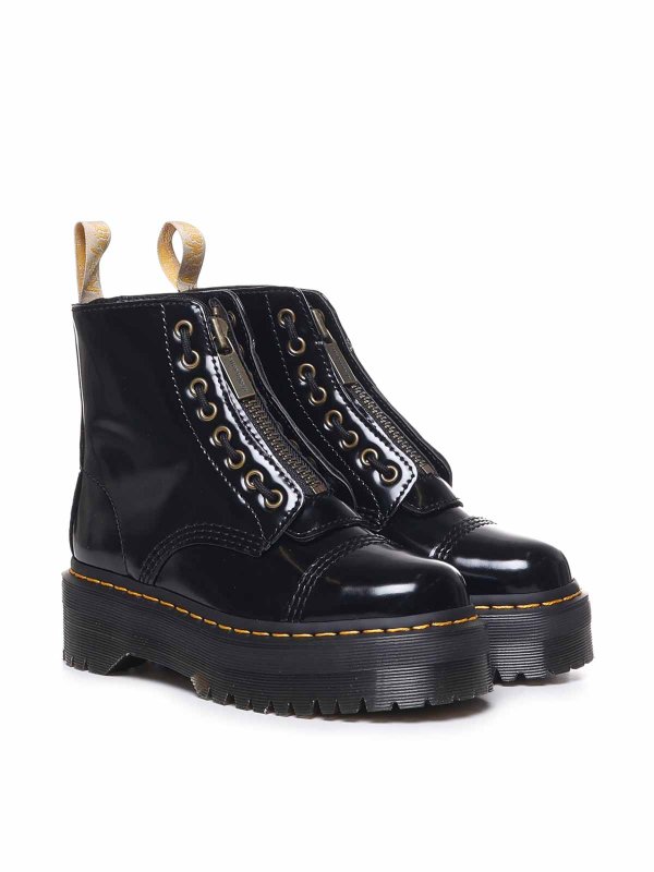 DR. MARTENS: stivali online - Stivali con plateau vegani Sinclair
