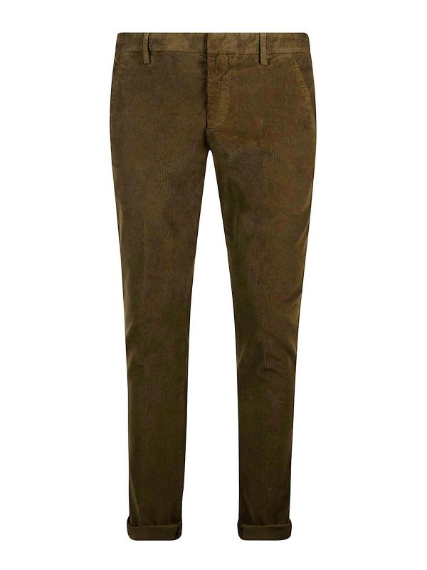 DONDUP: Pantalones casual - Pantalón Casual - Beis