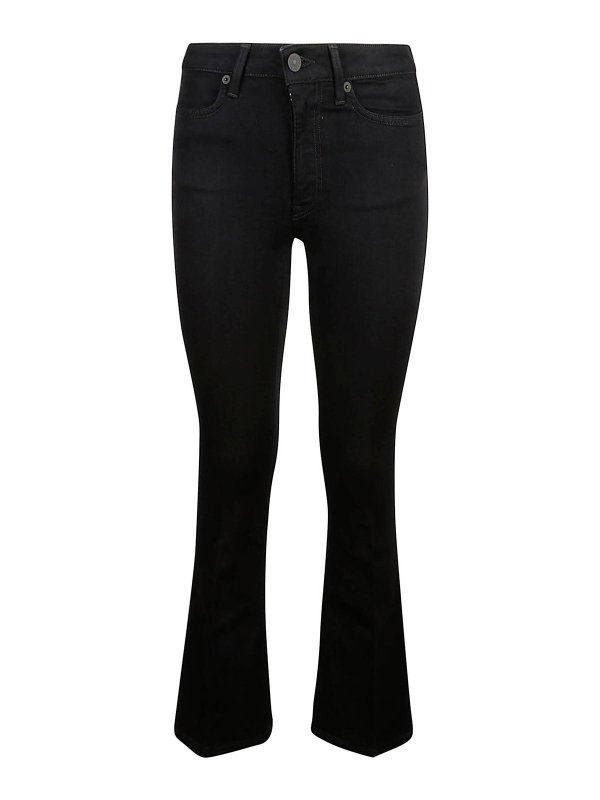 DONDUP: Bootcut - Bootcut Jeans - Schwarz