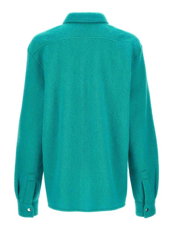 JIL SANDER: Blusen online - Bluse - Hellblau