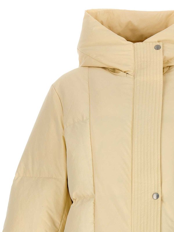 The Best Shops JIL SANDER: ダウン・ハイテクコート - ブレザー - ベージュ