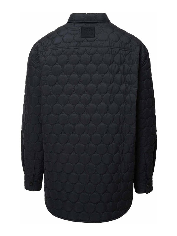 OFF-WHITE: giacche imbottite online - Giacca con patch Arrow